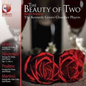 Kennedy Center Chamber Players - Beauty Of Two in der Gruppe Externt_Lager / Naxoslager bei Bengans Skivbutik AB (4213457)