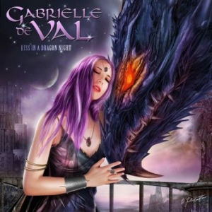 De Val Gabrielle - Kiss In A Dragon Night in der Gruppe CD bei Bengans Skivbutik AB (4213609)