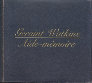 Watkins Geraint - Aide-Memoire in der Gruppe CD / Pop-Rock bei Bengans Skivbutik AB (4213717)