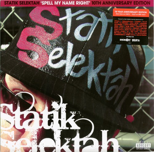 Statik Selektah - SPELL MY NAME RIGHT (10TH ANNIVERSARY EDITION) in der Gruppe VINYL / Hip Hop bei Bengans Skivbutik AB (4214210)