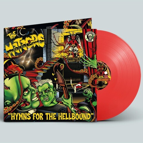 The Meteors - Hymns For The Hellbound (Red) in der Gruppe VINYL / Pop bei Bengans Skivbutik AB (4216554)