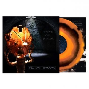 Clan Of Xymox - Days Of Black (Orange/Black Vinyl L in der Gruppe VINYL bei Bengans Skivbutik AB (4216571)