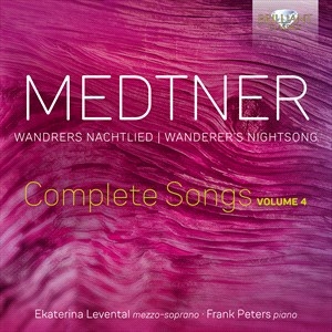 Medtner Nikolai - Wandrers Nachtlied - Complete Songs in der Gruppe Externt_Lager / Naxoslager bei Bengans Skivbutik AB (4216580)