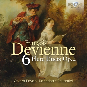 Devienne Francois - 6 Flute Duets, Op. 2 in der Gruppe CD / Klassiskt bei Bengans Skivbutik AB (4216586)