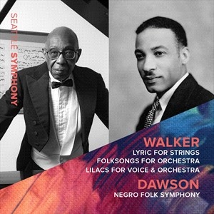 Dawson William L. Walker George - Walker: Lyric For Strings Folksong in der Gruppe CD bei Bengans Skivbutik AB (4216746)