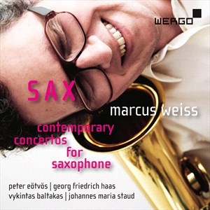 Baltakas Vykintas Eotvos Peter - Baltakas, Eotvos, Haas & Staud: Sax in der Gruppe Externt_Lager / Naxoslager bei Bengans Skivbutik AB (4216756)