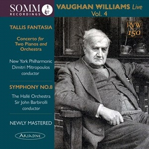 Vaughan Williams Ralph - Vaughan Williams Live, Vol. 4 in der Gruppe CD bei Bengans Skivbutik AB (4216757)