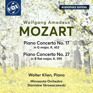 Mozart Wolfgang Amadeus - Piano Concertos Nos. 17 & 27 in der Gruppe Externt_Lager / Naxoslager bei Bengans Skivbutik AB (4216760)
