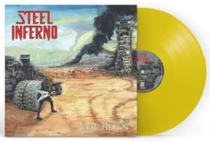 Steel Inferno - Evil Reign (Yellow Vinyl Lp) in der Gruppe VINYL / Hårdrock bei Bengans Skivbutik AB (4216824)