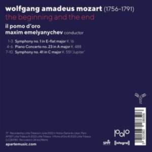 Il Pomo D'oro Didonato - Mozart The Beginning & The End - The Symphonies in der Gruppe CD bei Bengans Skivbutik AB (4216837)