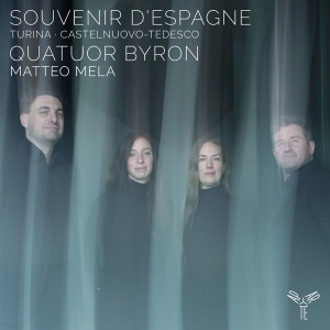 Quatuor Byron - Turina & Castelnuovo-Tedesco: Souvenir in der Gruppe CD bei Bengans Skivbutik AB (4216840)