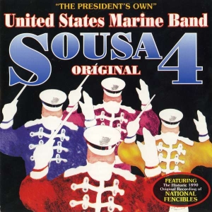United States Marine Band - Sousa Original 4 in der Gruppe Externt_Lager / Naxoslager bei Bengans Skivbutik AB (4217343)