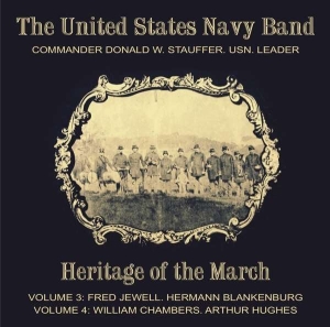United States Navy Band - Heritage Of The March Vol 3+4 in der Gruppe CD / Klassiskt bei Bengans Skivbutik AB (4217354)