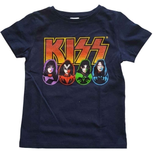 KISS - KISS Kids T-Shirt: Logo, Faces & Icons in der Gruppe CDON - Exporterade Artiklar_Manuellt / T-shirts_CDON_Exporterade bei Bengans Skivbutik AB (4217868r)