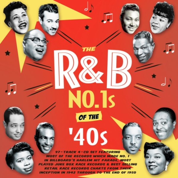 R&B No. 1S Of The '40S - Various Artists in der Gruppe CD / Bestseller bei Bengans Skivbutik AB (4218116)