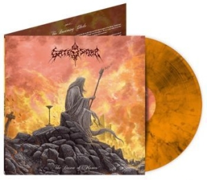 Gates Of Ishtar - Dawn Of Flames The (Orange Marble V in der Gruppe VINYL / Hårdrock/ Heavy metal bei Bengans Skivbutik AB (4218862)