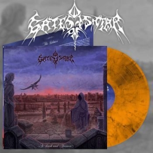 Gates Of Ishtar - At Dusk And Forever (Orange Marble in der Gruppe VINYL / Hårdrock/ Heavy metal bei Bengans Skivbutik AB (4218865)