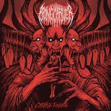 Bonecarver - Carnage Funeral (Red & Black) in der Gruppe VINYL / Hårdrock/ Heavy metal bei Bengans Skivbutik AB (4219285)