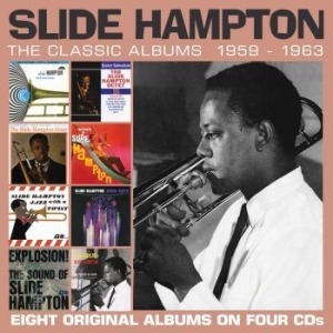 Hampton Slide - The Classic Albums 1959-1963 (4 Cd) in der Gruppe CD / Jazz bei Bengans Skivbutik AB (4219326)