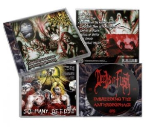 Deeds Of Flesh - Inbreeding The Anthropophagi in der Gruppe CD bei Bengans Skivbutik AB (4219333)