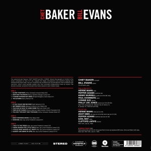 Chet & Bill Evans Baker - Complete Recordings in der Gruppe VINYL bei Bengans Skivbutik AB (4219783)