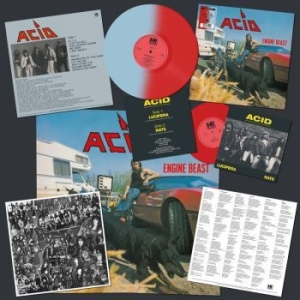 Acid - Engine Beast (Red/Blue Vinyl Lp + 7 in der Gruppe VINYL / Hårdrock/ Heavy metal bei Bengans Skivbutik AB (4221290)