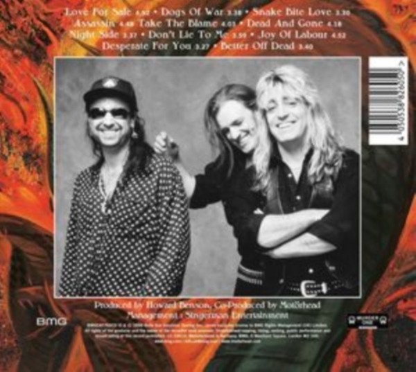 Motörhead - Snake Bite Love in der Gruppe CD / Pop-Rock bei Bengans Skivbutik AB (4221319)