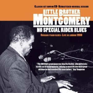 Montgomery Little Brother - No Special Rider Blues in der Gruppe CD / Jazz bei Bengans Skivbutik AB (4221333)