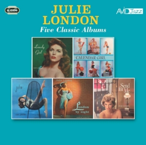 Julie London - Five Classic Albums in der Gruppe MUSIK / Dual Disc / Jazz bei Bengans Skivbutik AB (4222058)