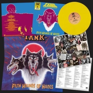 Tank - Filth Hounds Of Hades (Yellow Vinyl in der Gruppe VINYL / Hårdrock bei Bengans Skivbutik AB (4222099)