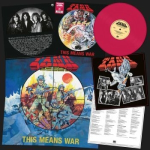 Tank - This Means War (Magneta Vinyl Lp) in der Gruppe VINYL / Hårdrock/ Heavy metal bei Bengans Skivbutik AB (4222103)