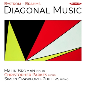 Byström Britta Brahms Johannes - Diagonal Music in der Gruppe Externt_Lager / Naxoslager bei Bengans Skivbutik AB (4222115)