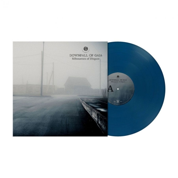 Downfall Of Gaia - Silhouettes Of Disgust (Blue/Green in der Gruppe VINYL / Bestseller bei Bengans Skivbutik AB (4222349)