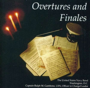 United States Navy Band - Overtures And Finales in der Gruppe CD / Klassiskt bei Bengans Skivbutik AB (4222375)