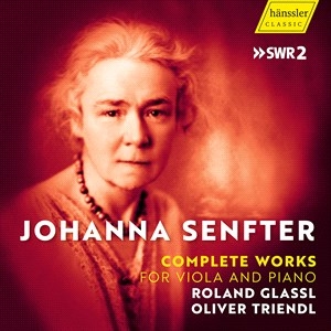 Senfter Johanna - Complete Works For Viola & Piano in der Gruppe Externt_Lager / Naxoslager bei Bengans Skivbutik AB (4223642)