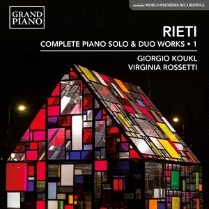 Rieti Vittorio - Complete Piano Solo & Duo Works, Vo in der Gruppe Externt_Lager / Naxoslager bei Bengans Skivbutik AB (4223649)