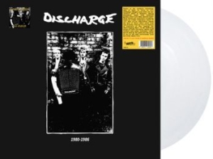Discharge - 1980-1986 (White Vinyl Lp) in der Gruppe VINYL / Rock bei Bengans Skivbutik AB (4223706)