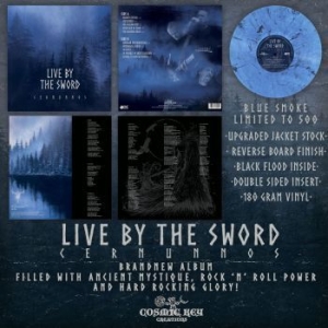 Live By The Sword - Cernunnos (Blue Smoke Vinyl Lp) in der Gruppe VINYL / Hårdrock/ Heavy metal bei Bengans Skivbutik AB (4223711)