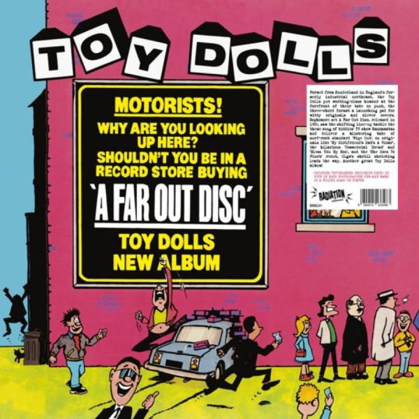 Toy Dolls - A Far Out Disc (Pink Vinyl Lp) in der Gruppe VINYL / Pop-Rock bei Bengans Skivbutik AB (4223729)