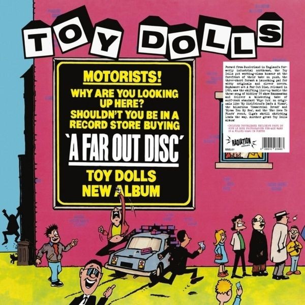 Toy Dolls - A Far Out Disc (Pink Vinyl Lp) in der Gruppe VINYL / Rock bei Bengans Skivbutik AB (4223729)
