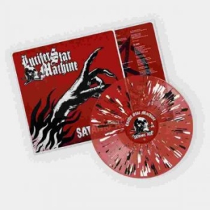 Lucifer Star Machine - Satanic Age Lp (Red Splatter Vinyl) in der Gruppe VINYL / Hårdrock,Pop-Rock bei Bengans Skivbutik AB (4223793)