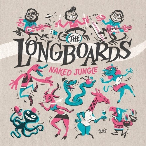 Longboards - Naked Jungle in der Gruppe VINYL / Pop bei Bengans Skivbutik AB (4224249)