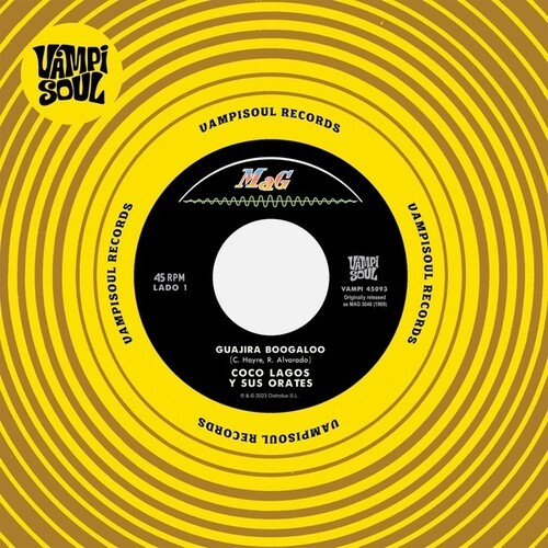Coco Lagos Y Sus Orates / Los Deste - Guajira Boogaloo / Guajira Sicodeli in der Gruppe VINYL / Worldmusic/ Folkmusik bei Bengans Skivbutik AB (4224281)