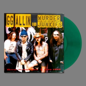Allin Gg & The Murder Junkies - Terror In America (Clear Green Viny in der Gruppe VINYL / Hårdrock bei Bengans Skivbutik AB (4224309)
