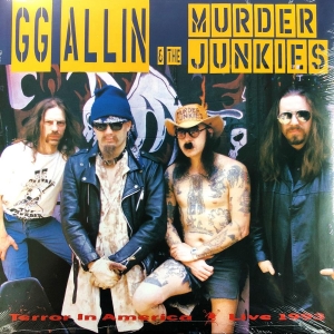 Allin Gg & The Murder Junkies - Terror In America (Clear Green Viny in der Gruppe VINYL / Hårdrock bei Bengans Skivbutik AB (4224309)