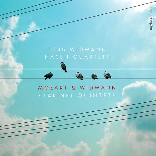 Widmann Jorg & Hagen Quartett - Mozart | Widmann: Klarinettenquintette in der Gruppe CD / Klassiskt bei Bengans Skivbutik AB (4224880)