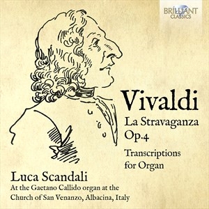 Vivaldi Antonio - La Stravaganza, Op. 4 - Transcripti in der Gruppe Externt_Lager / Naxoslager bei Bengans Skivbutik AB (4225697)