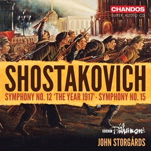 Shostakovich Dmitri - Symphonies Nos. 12 & 15 in der Gruppe MUSIK / SACD / Klassiskt bei Bengans Skivbutik AB (4225736)