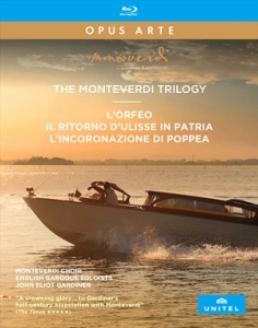 Monteverdi Claudio - The Monteverdi Trilogy (3 Bluray) in der Gruppe MUSIK / Musik Blu-Ray / Klassiskt bei Bengans Skivbutik AB (4225746)