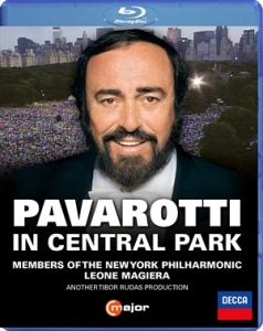 Various - Pavarotti In Central Park (Bluray) in der Gruppe MUSIK / Musik Blu-Ray / Klassiskt bei Bengans Skivbutik AB (4225757)